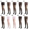 Women Socks Female Sexy Lace Thigh Stockings Elastic Plus Size Bodysuit Tattoo Pantyhose Sheer Lingerie