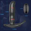 Itens de beleza itens de silicone vibrador de silicone empurrando a próstata Prostate Massager Atraso ejaculação anel de galo plug buil