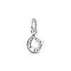 Argento Ckk Fit Pandora Bracciali Madre Figlia Cuore Charms Sier 925 Perline originali per creazione di gioielli Sterling Fai da te Donna Q0225 74 Dh62Z