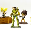 Декомпрессионная игрушка Saint Seiya Zodiac Dohko Camus Milo Акриловая подставка фигура модели держатель держателя торт аниме Японский