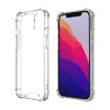 1,5 mm tydlig akrylfodral för iPhone 14 13 12 11 Pro XS Max XR 8 7 6 Plus Case Samsung S24 S22 S23 Xiaomi Google Transparent stötsäker hybrid rustning hårt omslag