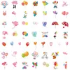 50Pcs/Bag Festival Decorative Balloon Sticker Mobile Computer Water Cup Sticker Notebook Waterproof Handbook Wholesale for Child Toy