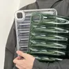 Cuscino d'aria Piumino Cappotto Design Custodie Puffer Clear Anti-drop Airbag Custodia protettiva per Apple iPad 10 Air 2 3 4 5 10.9 Pro 11 7 8 9 Custodia Mini 6 da 10.9 pollici