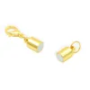 Gancos de ganchos ester/colar de ímã magnético banhado Gold Sier/ouro em forma de cilindro para pulseiras DIY 319C3 Drop Delivering Acalhos C DHO63