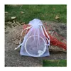 Bolsas de joalheria bolsas bolsas de malha dstring saco de embalagem de embalagem de casamentos de casamento decora￧￣o de decora￧￣o de doces de armazenamento Display Dh9c2