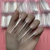 Faux ongles courts XL2XL3XL4XL bouts d'ongle clair NC cercueil couverture complète ongles en acrylique faux 500 pièces/504 pièces/600 pièces/550 pièces/360 pièces