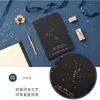 Twelve Constellations Notebook Gilding Book Planner for Aries Libra Pisces Aquarius Scorpio Capricornus Leo Sagittarius Virgo