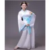 Bühnenkleidung Chinesische traditionelle Kleidung für Frauen Hanfu Kleid Volkstanz Performance Feenkleider Altes Kostüm Festival Outfit