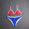 Marka damska designerka strojów kąpielowych Summer Sexy Bikin Women Swimsuit Beach 5 Style Plus Size S-xl