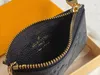 Ladies Fashion Designer Luxury MINI POCHETTE ACCESSOIRES Coin Purse Wallet Chain Bag Key Pouch High Quality TOP 5A M58009 N58009 M46129 M80732 M81284 M80501 5188