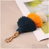 Key Rings Mti Layer Tassel Keychain Boho Colorf Handmade Charm Ring Bag Hangs Fashion Jewelry Will And Sandy Gift 202 U2 Drop Deliver Dh3Rh