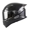 Cascos de moto Casco Hombre Mujer Motocross Racing Full Face Cross Helm Carbon Fiber Safety Rider Ventilación