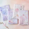 New Cute PVC Notebook Paper Diary School Shiny Cool Kawaii Agenda Schedule Planner Sketchbook Gift for Girl