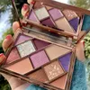 Lidschatten Beliebter Stil Taschenform 12 Farben Matte Pearl Light Dish Lidschatten-Palette Glitzer Make-up-Palette D321