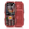 Entsperrtes GSM 2G-Bar-Handy, 2,4 Zoll, Dual-Sim-Karte, FM-Radio, MP3, Doppel-Taschenlampe, Taschenlampe, Vibration, große Taste, lauter Ton für ältere Mobiltelefone