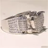 Обручальные кольца Choucong, продавая высококачественные винтажные ювелирные изделия 925 стерлингов Sier Pave White Saaphire Cz Diamond Eternity Женщины слышат DHJOB