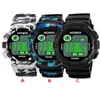 Camuflagem Exército Militar Exército Digital Men Led Men Display G Style Luxury Sports Shocks Watches Male Electronic Wrist Relógios para Man253s