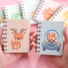 A7 Noël Creative Mignon Dessin Animé Bobine Notebook Page Vierge Petit Portable Mini Taille Poche