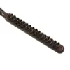 Деревянная ручка для волос щетка натуральная кабана пушистая щетина против потерь, парикмахерская парикмахерская, парикмахерская