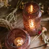 Candle Holders Floating Light Shade Holder Retro Glass Vintage Christmas Year Ornament Home Decor LSL150YH