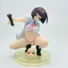 Decompressione giocattolo Q-SIX K2 Akihara Shiho Anime Girny Sexy Girl Pvc Action Figure Toy Game Statue Native Skytube Adults Collection Model D