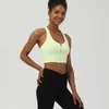 LU-302 Sport-bh med dragkedja fram, underkläder för kvinnor Gymväst Högstyrka Stötsäker Y-stil Rygglöpning Fitness Yoga linne