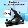 Seksspeeltjes stimulator Fredorch Nieuwe machine voor mannen en vrouwen Vrouwelijke vibrator met 7 intrekbare dildo's met verstelbare hoek