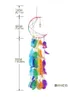 드림 포수 페스티벌 선물 선물 수제 반 원 디자인 아트 크래프트 드림 캐처 깃털 매달려 별 집 홈 벽 장식