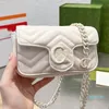 Designer-Waist Bags Women Shoulder Crossbody Purse Wallet Borse in pelle trapuntata a V rosa chiaro Borsa a mano smill size Sac handbag Colore puro Plain lady Lettere di moda