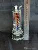 Spiral hookah glass bongs accessories Unique Oil Burner Glass Pipes Water Pipes Rigs Smoking with Dropper