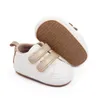 Ny Spring Pu läder baby pojkar skor spädbarn småbarn