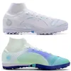 GAI Football Football chaussures rose violet blanc hommes garçon XIV FG baskets extérieur prairie