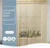 Curtain Glass Bead Flat Silver Thread Flash Line Shiny Tassel String Door Window Room Divider Home Decoration Curtians