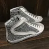 Golden Mens Woman Shoes High Tops Mid Star Sneakers Italy Fashion Luxury Slides Goses Sequin Classic White Do-old Dirty Designer Boots Shoes