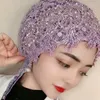 Abbigliamento etnico Strass Cappellini in pizzo Hijab per ragazze musulmane arabe facili da indossare