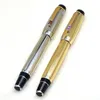 Topp högkvalitativ skrivning Pen Golden Silver Wave Point Design Rollerball Fountain Pens Office School Supplies med Diamond och Seri4049073