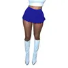 Rokken dames mini geplooide sexy y2k high wiast solide kleur a-line rok bodems rekbare tennis skater dance party club