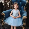 Fille Robes Robe De Mariée Bébé Sequin Dentelle Fleur Robe De Baptême Baptême Vêtements Né Enfants Filles D'anniversaire Princesse Infant Party C