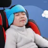 Parti del passeggino Seggiolino auto per bambini regolabile Supporto per la testa Fascia di sicurezza Sollievo per il collo Protezione del cuscino per dormire del bambino Sicuro