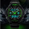 S chockmärke Skmei Luxury Men Sport Climbing Wristwatch High Quality Japan Movement Digital Watch Water Resistant Watches260n