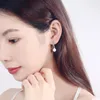 Hoop Earrings Womens' Fashion Luxury Shiny Crystal With Round Pendants Classic Earring Hoops Huggies Love Always Jewelry
