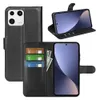 الحالات الهاتفية لـ Xiaomi 13 12c Poco M5 Redmi K60 K50 A1 Note 12 Pro Plus 5g Ultra Lychee Wallet Wallet Case Funda