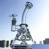 Pipes pour fumer Narguilés clairs Bong en verre Swiss Perc Bongs Recycler Beaker Dab Oil Rigs Fab Egg With Showerhead Water Mfe09 Drop Deliv Dharj