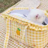 Hondenauto -stoel Covers Fashion Pet Bag Cat Carrier Travel Portable Puppy schoudertassen accessoires kitten items schattige rugzak voor klein