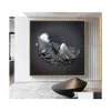 M￥lningar modern metallfigur staty v￤ggkonst duk m￥lning baby scpture affisch tryck bild f￶r vardagsrum inredning heminredning dhki4