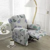 Sandalye kapakları 1 2 3 Seater Recliner Sofa Cover Streç Tembel Boy Koltuk Elastik Slipcovers Oturma Odası Mobilya Koruyucusu