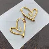 Mode Hoop Ohrring Luxus Designer Schmuck Für Frauen Gold Ohrstecker Großen Kreis Herren Hoops Brief V Studs Liebe Ohrringe BOX Schön