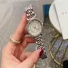 Diamond Women Date Watch Lady Montres-bracelets lumineuses étanches entièrement en acier inoxydable clock245Q
