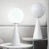 Table Lamps Modern Glass Ball Led Nordic Creative Desk Lamp Cone Golden Living Room Bedside Bar Cafe Decoration Luminaire