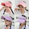Ethnic Clothing Children's Empty Top Hair Cartoon Cap Sun Hat Summer Net Red Men's And Women's Anti Ultraviolet Baby